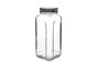 Hermia Tarro de Cristal Plateado SHY980 de 980 ml